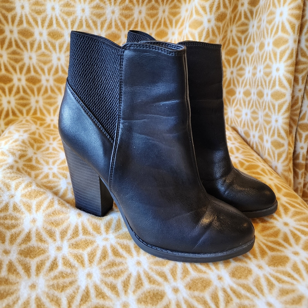 Black booties